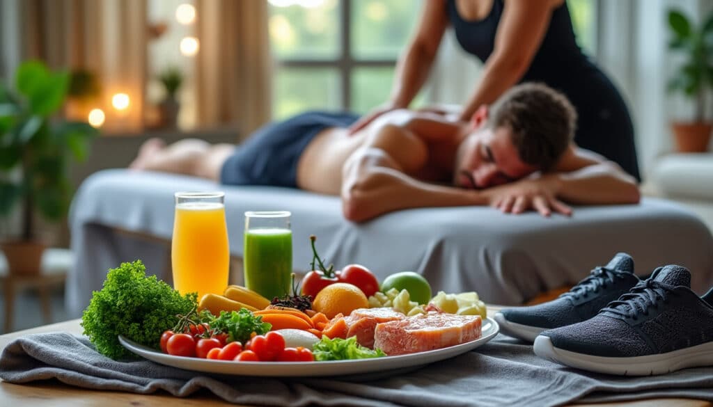 découvrez les clés des professionnels pour optimiser votre récupération sportive grâce au massage, au sommeil et à une nutrition adaptée.