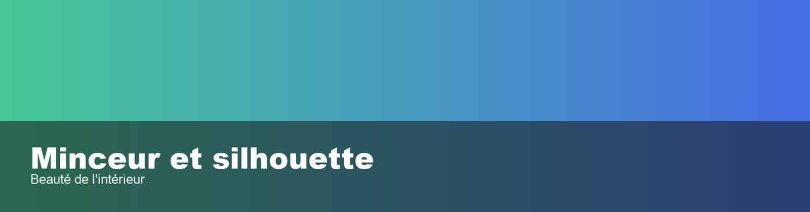 Minceur et silhouette - Forme & Santé